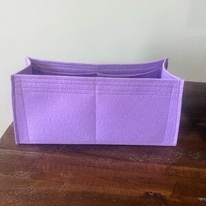 Samorga Purple Felt Storage Organizer for Hermes Kelly 28